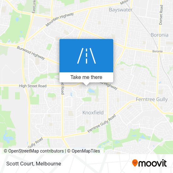 Scott Court map