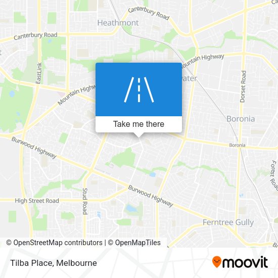 Tilba Place map