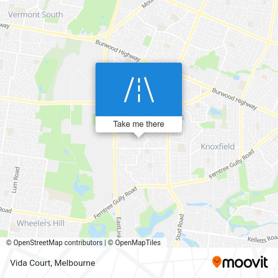 Vida Court map