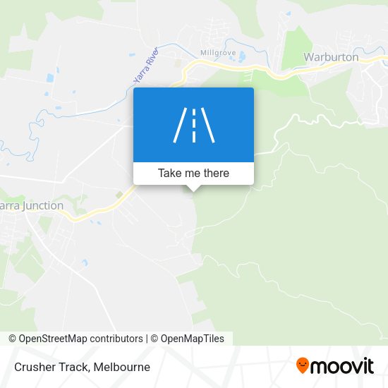 Crusher Track map