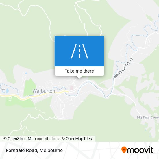 Ferndale Road map