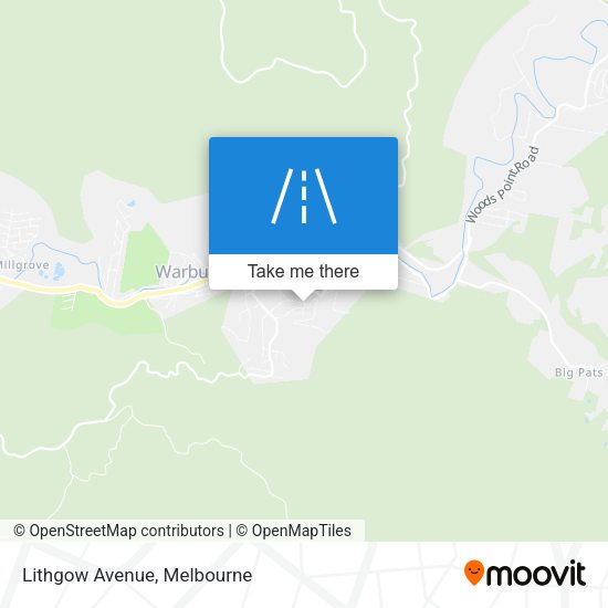 Lithgow Avenue map
