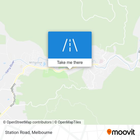 Station Road map