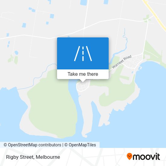 Rigby Street map