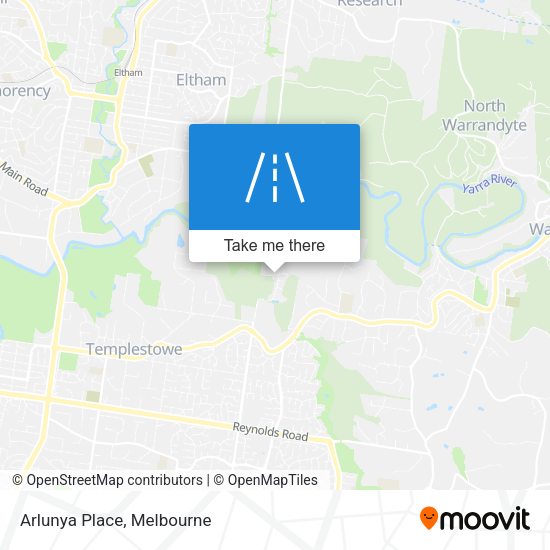 Arlunya Place map