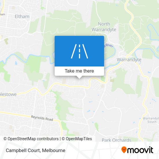 Campbell Court map