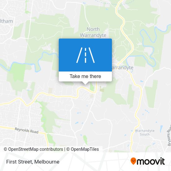 First Street map