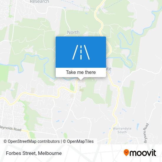 Forbes Street map