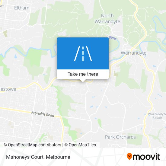 Mahoneys Court map