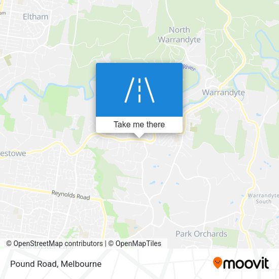 Pound Road map