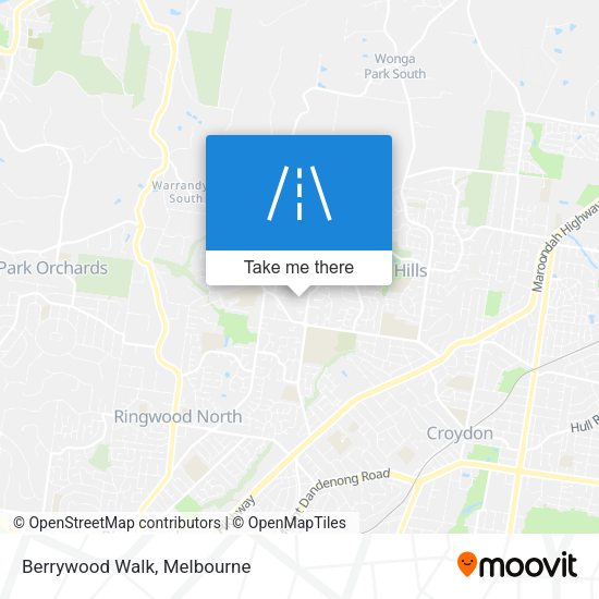 Berrywood Walk map