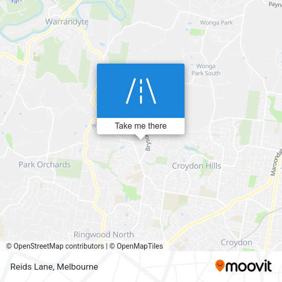 Reids Lane map