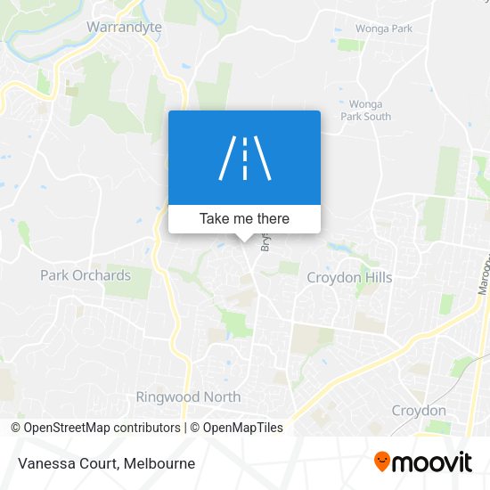 Vanessa Court map