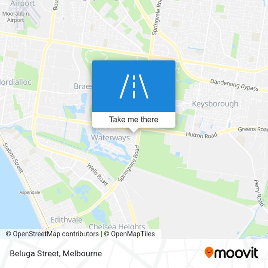 Beluga Street map