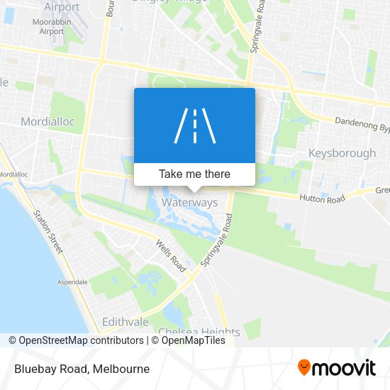 Bluebay Road map