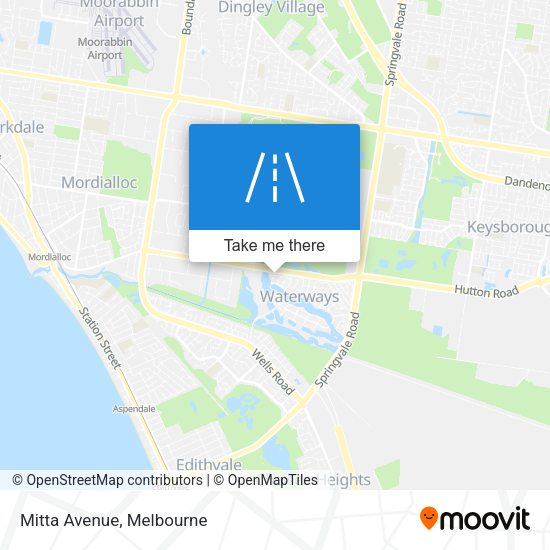 Mitta Avenue map