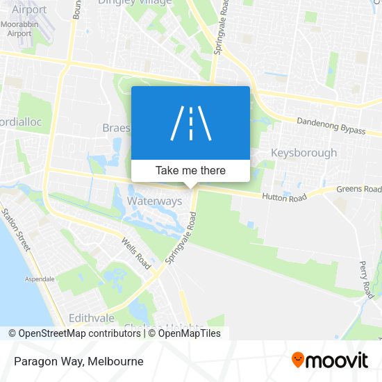 Paragon Way map