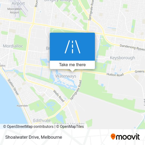 Shoalwater Drive map