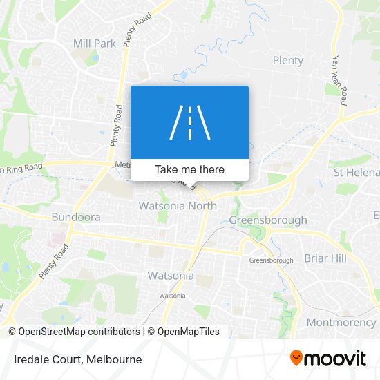 Iredale Court map