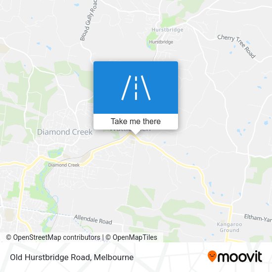 Old Hurstbridge Road map