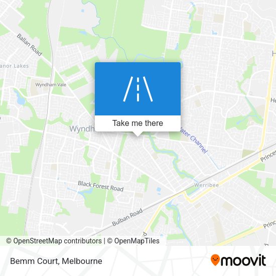 Bemm Court map
