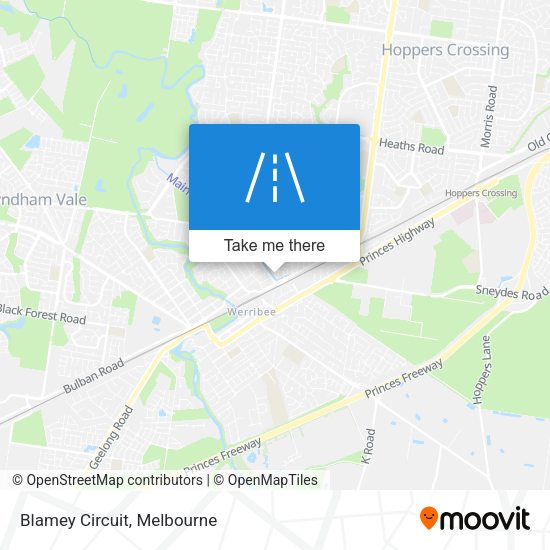 Blamey Circuit map