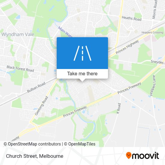 Church Street map