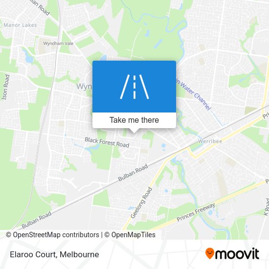 Elaroo Court map
