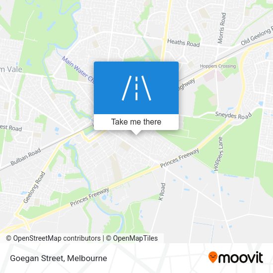 Goegan Street map
