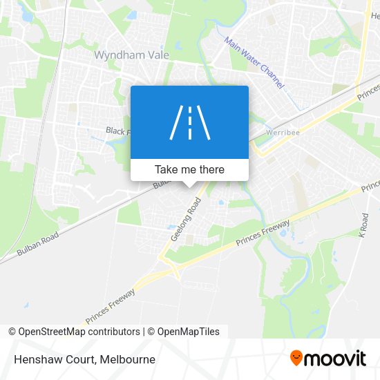 Henshaw Court map