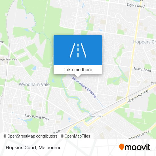 Hopkins Court map