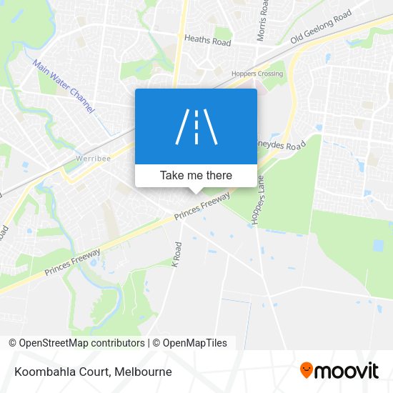 Koombahla Court map