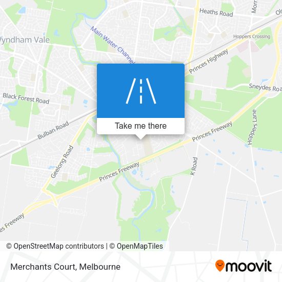 Merchants Court map