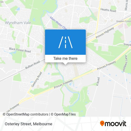 Osterley Street map