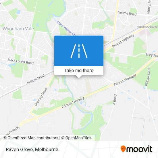 Raven Grove map