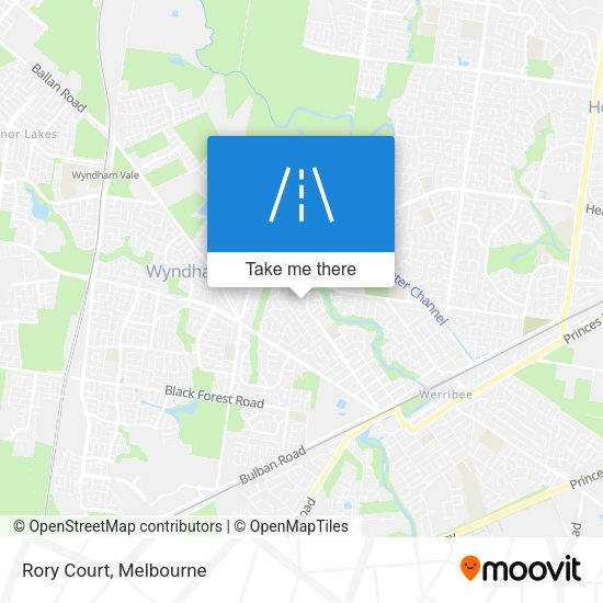 Rory Court map