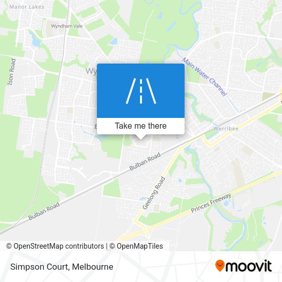 Simpson Court map