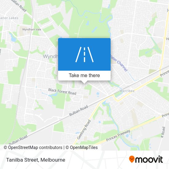 Tanilba Street map