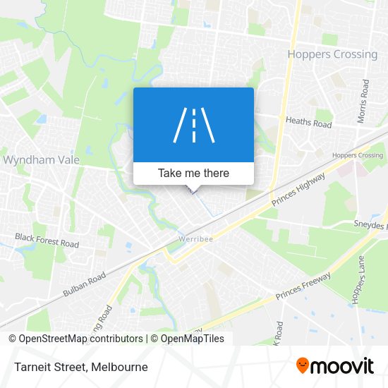 Tarneit Street map