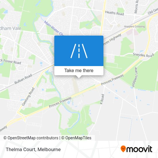 Thelma Court map