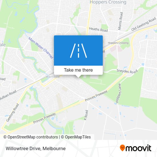 Willowtree Drive map
