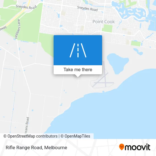 Mapa Rifle Range Road
