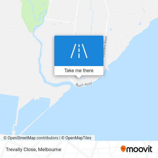 Trevally Close map