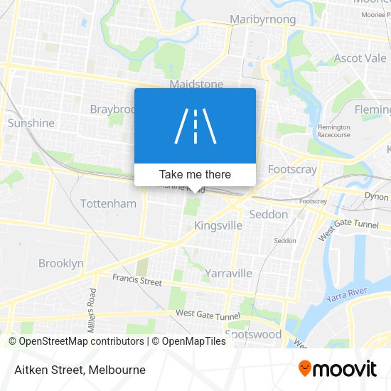 Aitken Street map