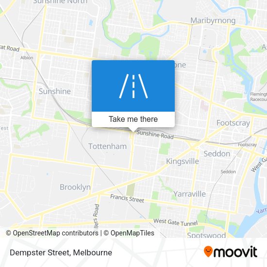 Dempster Street map