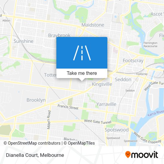 Dianella Court map