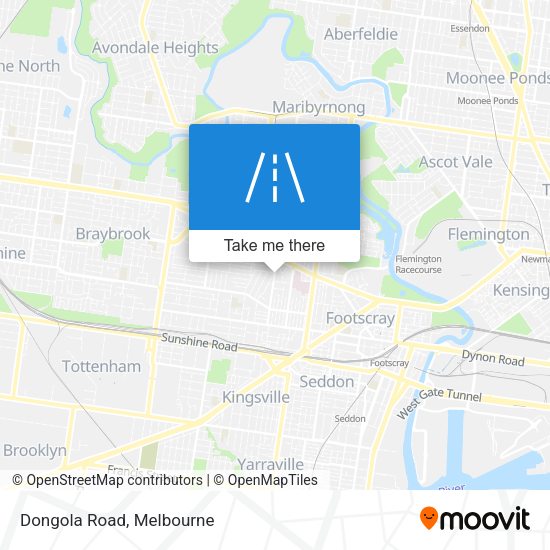 Dongola Road map