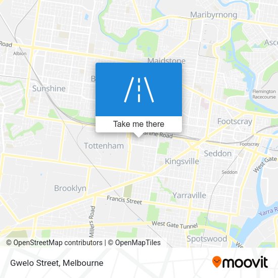 Gwelo Street map