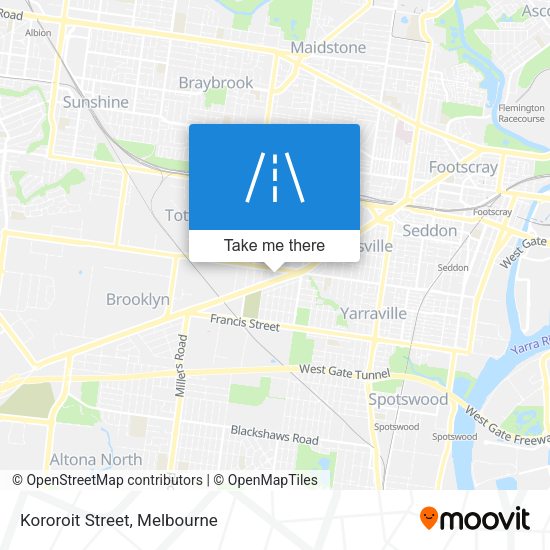 Kororoit Street map