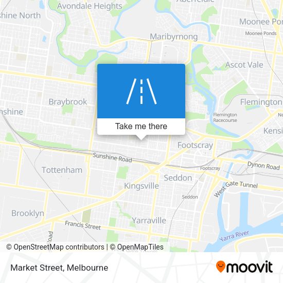 Market Street map